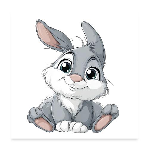 Sweet Baby Rabbit - Poster 24x24