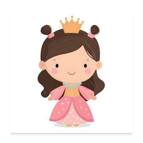 Smiling Little Princess - Poster 24x24