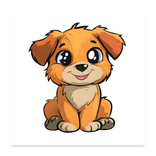 Innocent Puppy Eyes - Poster 24x24