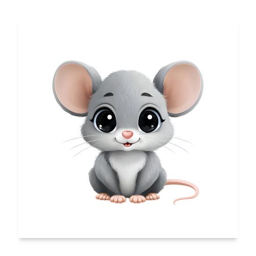 Gentle Mouse Charm - Poster 24x24