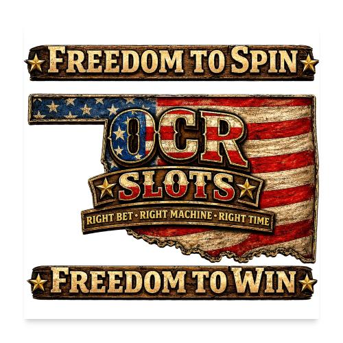 ocr slots americana Oklahoma - Poster 24x24