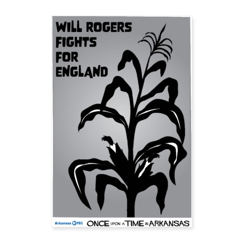 Will Rogers Fights For England - Poster 8x12