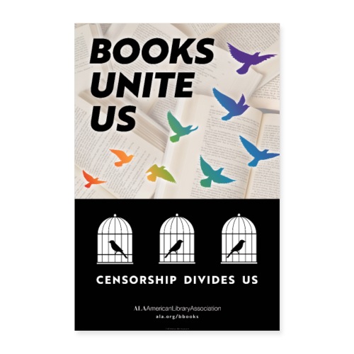 Books Unite Us 2022 - Poster 8x12