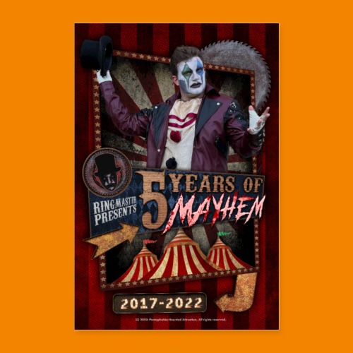 5 Years of Mayhem Poster - Poster 8x12