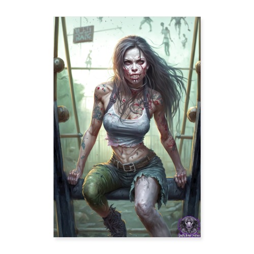 Zombie Kid Playground G02: Zombies Everyday Life - Poster 8x12