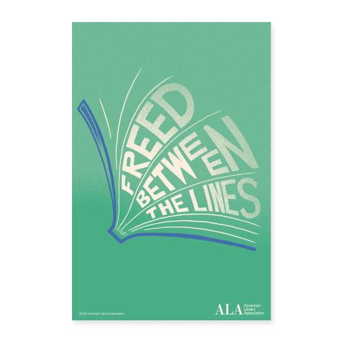Freed Between the Lines Poster - Poster 8x12