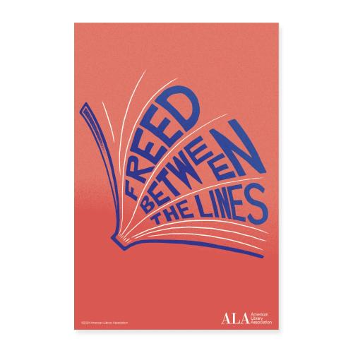 Freed Between the Lines Poster - Poster 8x12