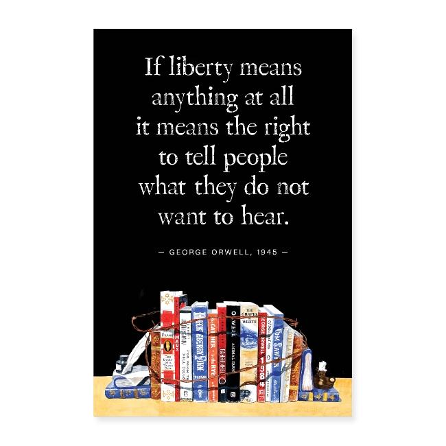 Still Life with Banned Books