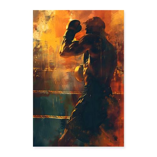 Boxing Intensity - Poster 8x12