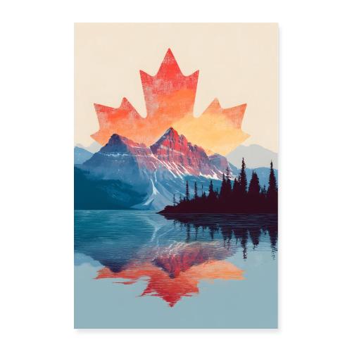 Canada: Reflection of Canada - Poster 8x12