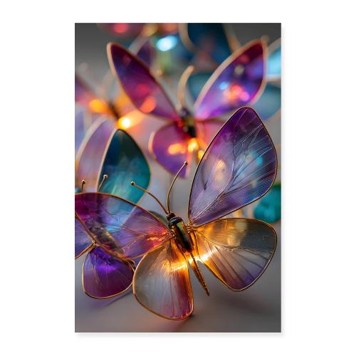 Butterflies: Wings of Gold - Poster 8x12