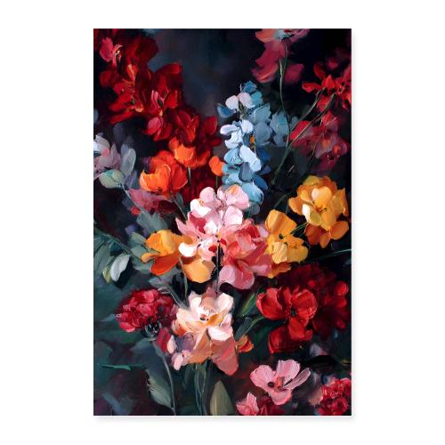Digital Painting: Color Garden - Poster 8x12