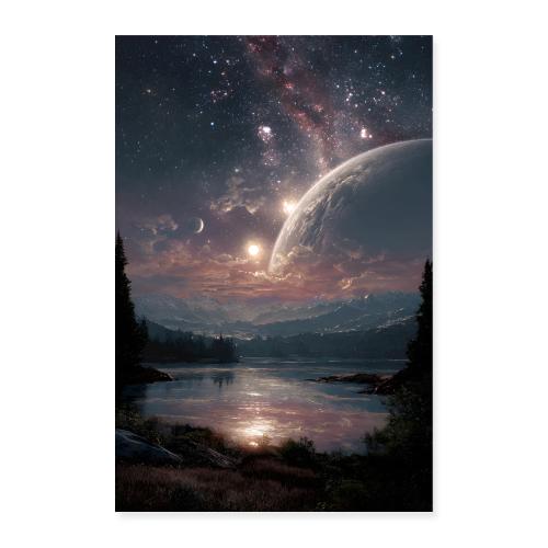Skies of the Unknown - Poster 8x12