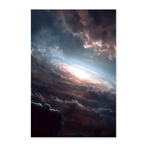 Galactic Bloom - Poster 8x12