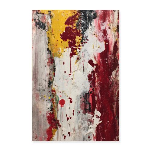 Abstract Art: Storm of Contrast - Poster 8x12
