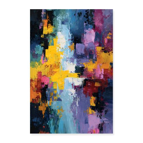 Abstract Art: Classic Spectrum - Poster 8x12