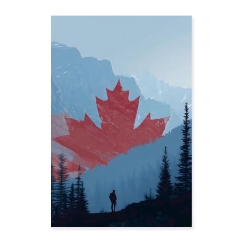 Canada: Maple Heart of the North - Poster 8x12