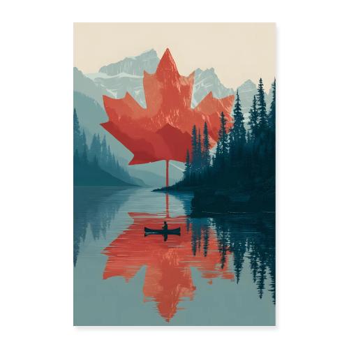 Canada: Echoes of the Maple Spirit - Poster 8x12