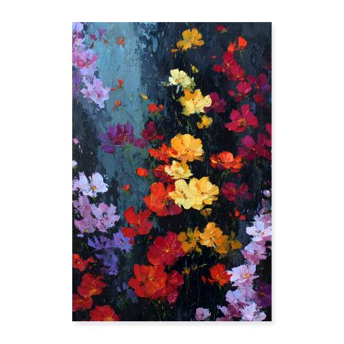 Cosmos in Bloom - Poster 8x12