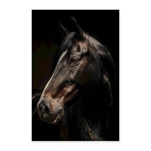 Horse: Strength in Stillness - Poster 8x12