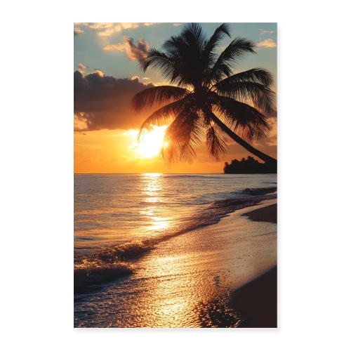 Sun-Kissed Tropics - Poster 8x12