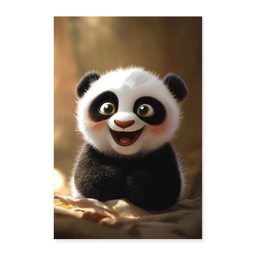 Sunny Confidence – Baby Panda - Poster 8x12