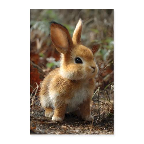 Bright Day Bunny - Poster 8x12
