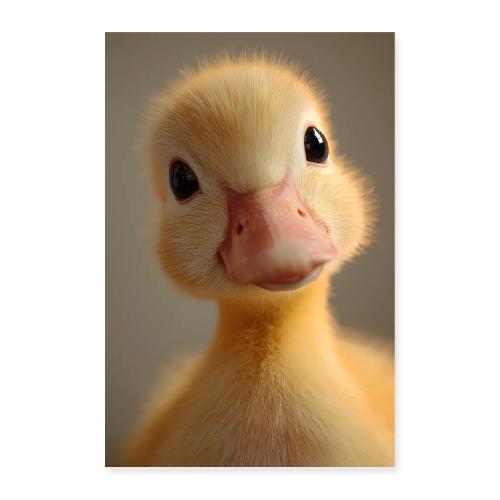 Golden Downy Portrait - Poster 8x12