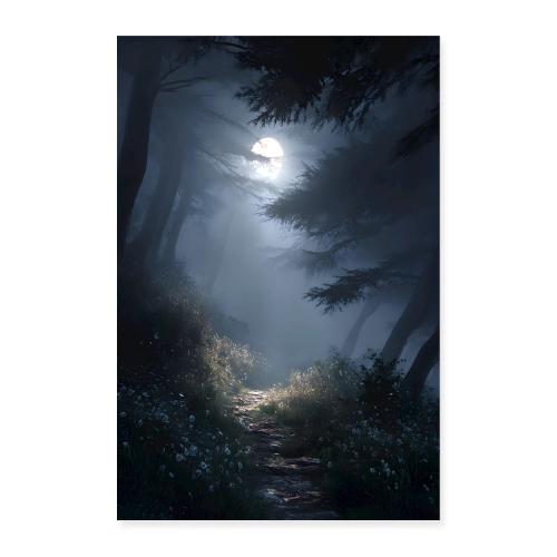 Whispers of Moonlight - Poster 8x12