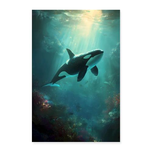 Orca: Majesty Beneath - Poster 8x12