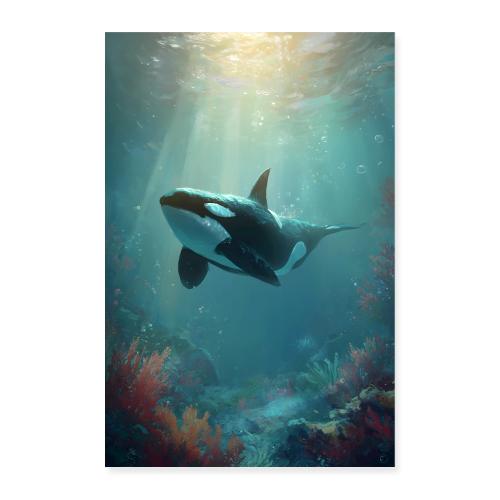 Orca: Coral Kingdom - Poster 8x12