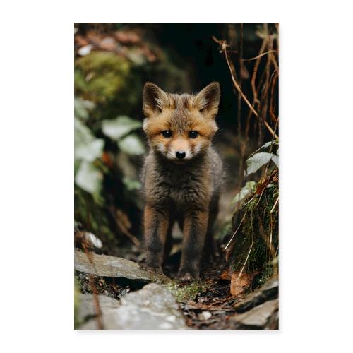 Fox: Forest Charm - Poster 8x12