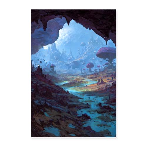 Realm of Living Shapes - Poster 8x12