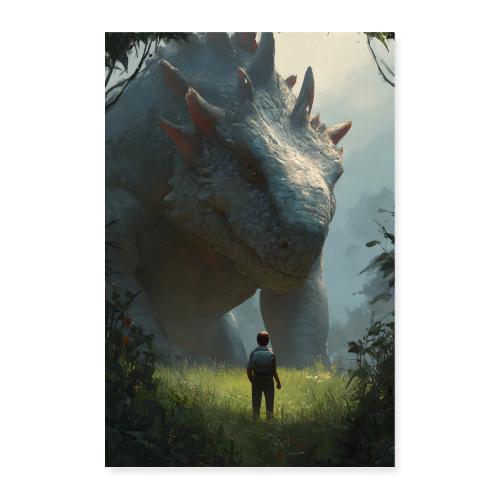The First Encounter - Poster 8x12