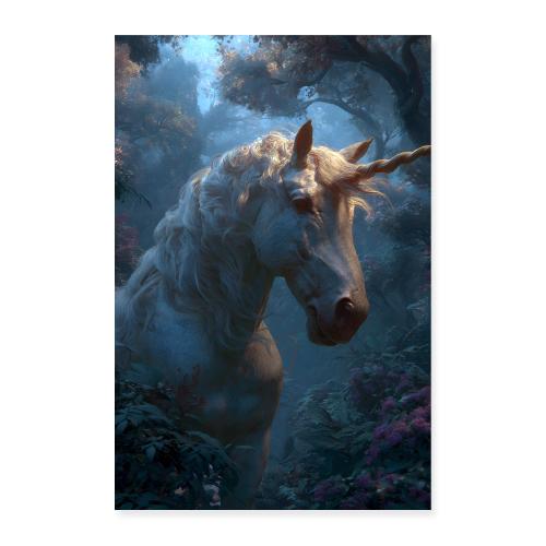 Guardian of the Enchanted Grove - Poster 8x12