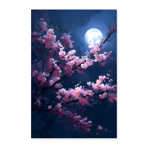 Whispers of the Moon - Poster 8x12