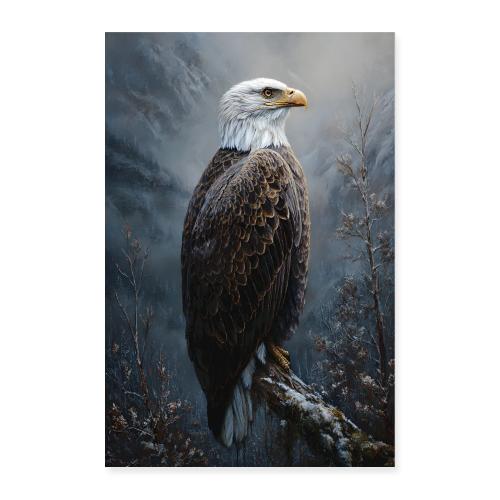 Eagle: Guardian of the Peaks - Poster 8x12