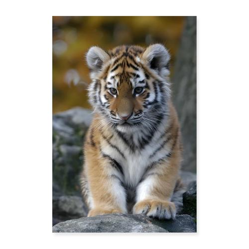 Tiger Cub: Little Explorer - Poster 8x12