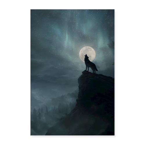 Howl of the Northern Sky - Poster 8x12