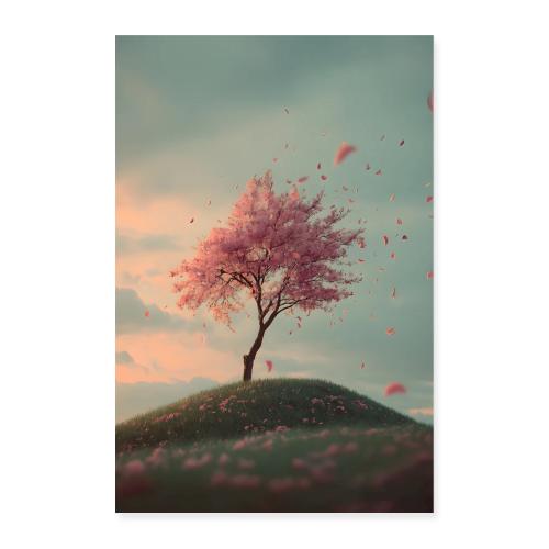 Serenity in Bloom - Poster 8x12