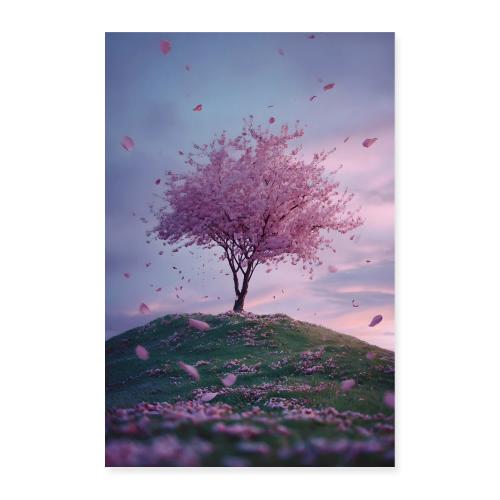 Whispering Blossoms - Poster 8x12