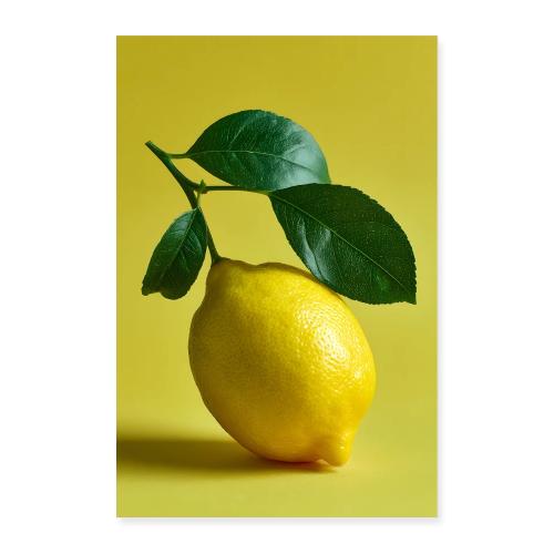 Lemon: Golden Freshness - Poster 8x12