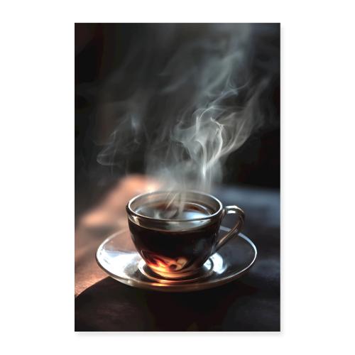 Coffee: Morning Brew Glow - Poster 8x12