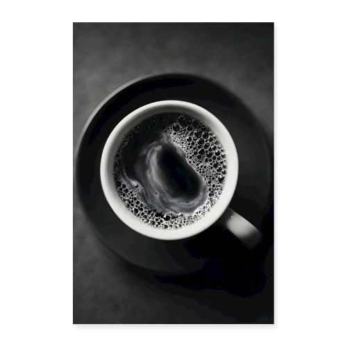 Coffee: Monochrome Brew - Poster 8x12