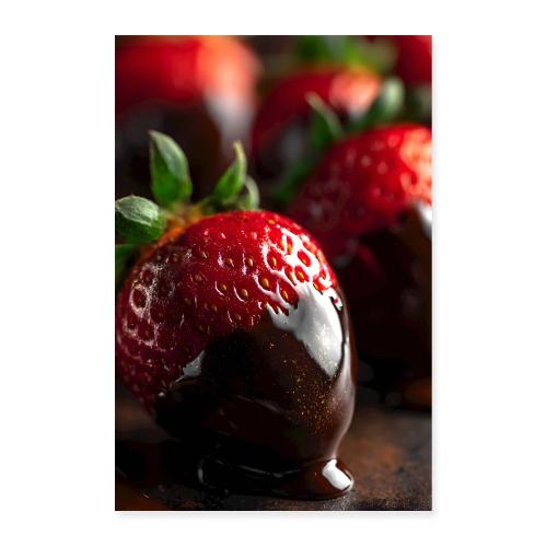 Berry & Cocoa Bliss - Poster 8x12