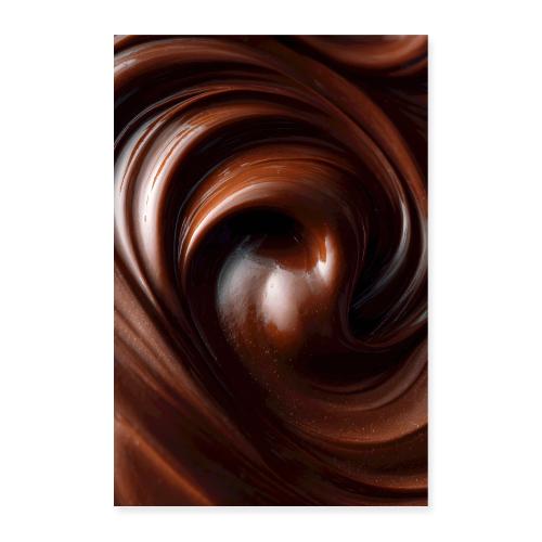Melting Chocolate Symphony - Poster 8x12