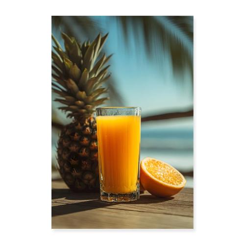 Tropical Escape Sunrise - Poster 8x12