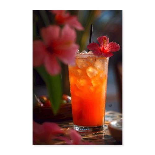 Citrus Garden Breeze - Poster 8x12
