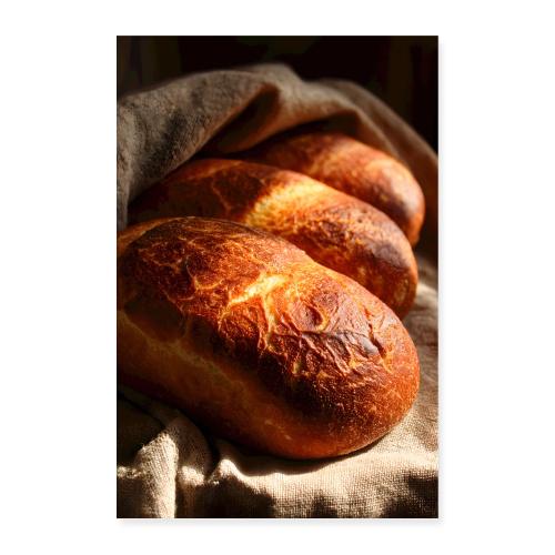 Sunlit Bakery Trio - Poster 8x12