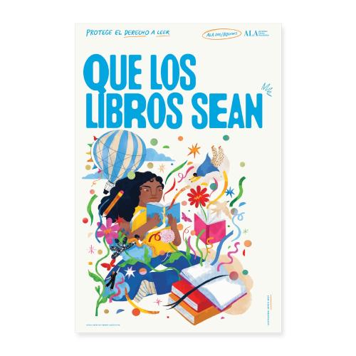 Let Books Be Poster by LoveIs Wise (Spanish) - Poster 8x12